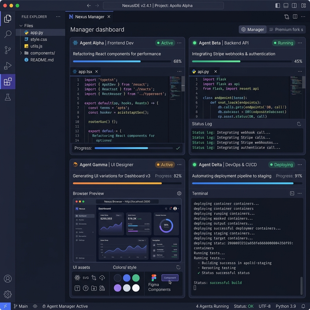 Antigravity em ação